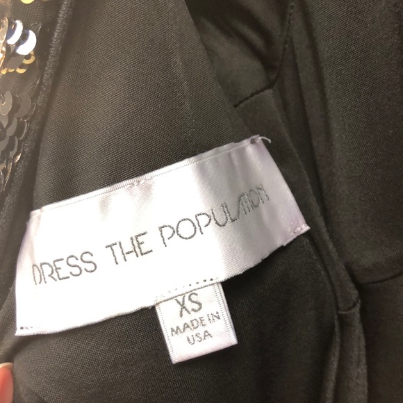 Dress the Population | Lola Sequin Bodycon Dress - Picture 8 of 8
